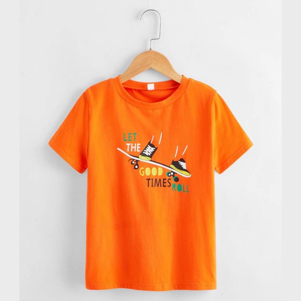 Boys Skateboarding Tee